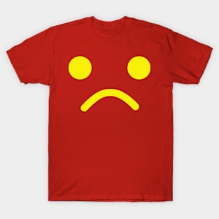 Sad Minifig Face T-Shirt